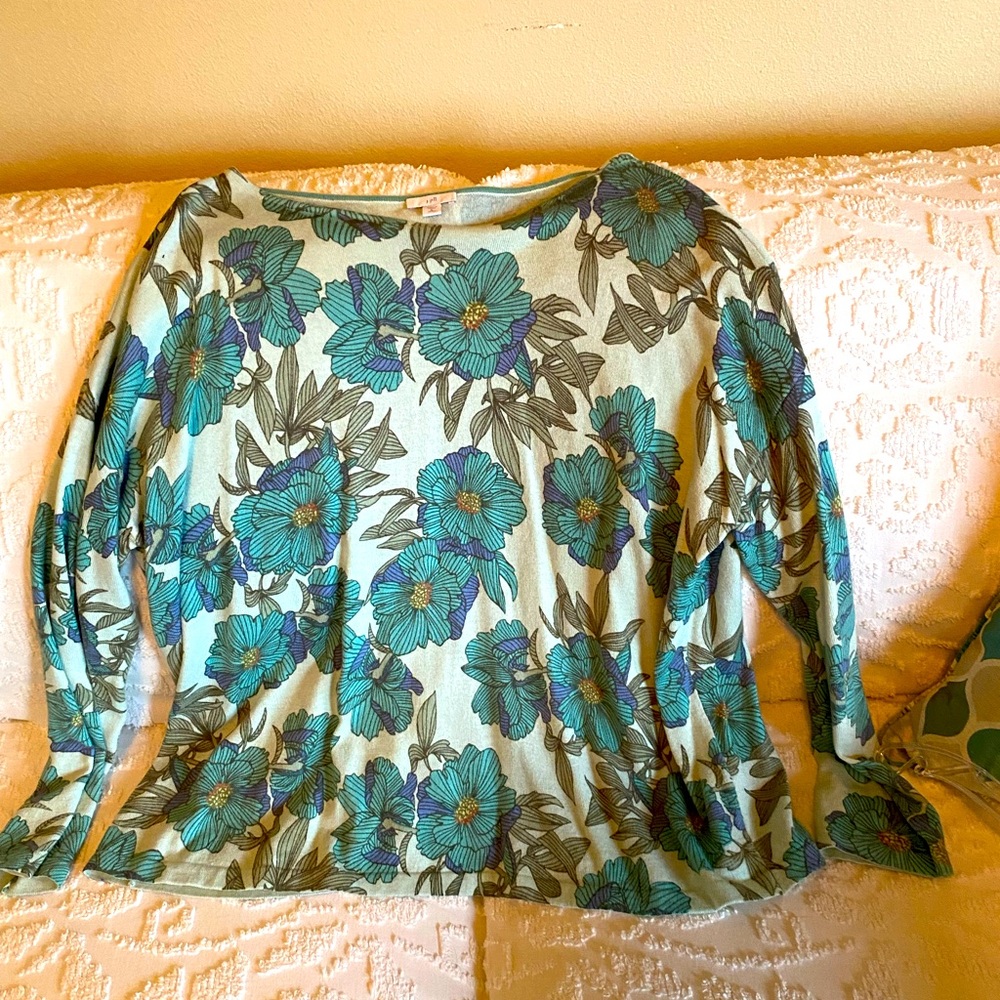 Jjill XL cotton knit light sweater.